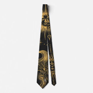 Create Your Own Surreal Celestial Moon & Stars Tie