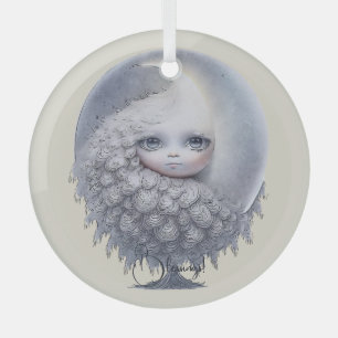 Create Your Own Sweet Moon Tree Glass Ornament