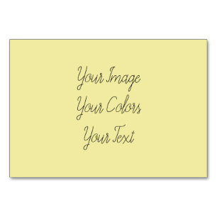 Create Your Own Table Number