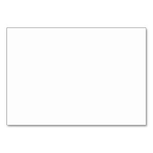 Create Your Own Table Number