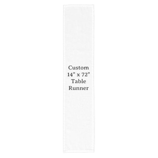 Create Your Own Table Runner (Front)