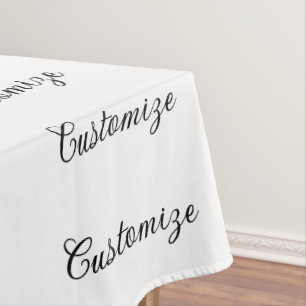 Create your own tablecloth