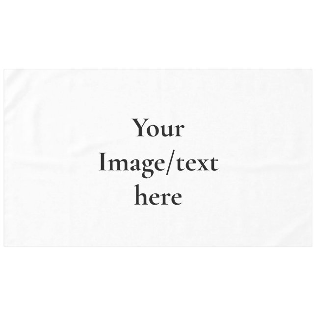 Create Your Own  Tablecloth (Front (Horizontal))