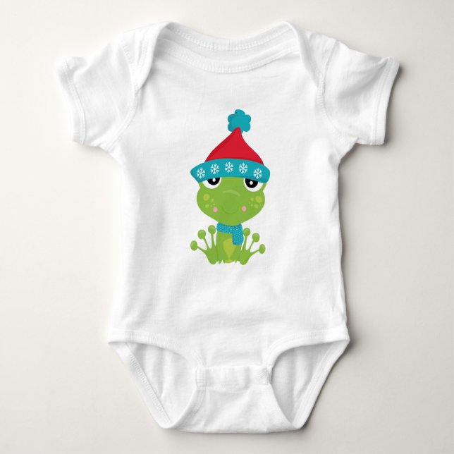 Create your own text and design :-) baby bodysuit (Front)