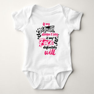 Create your own text and design :-) baby bodysuit