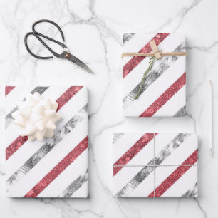 Create Your Own Texturized Stripes Wrapping Paper Sheet