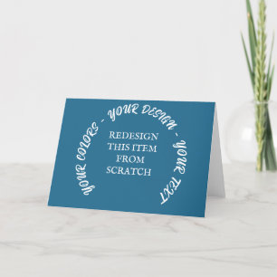 Create Your Own Thank You Card