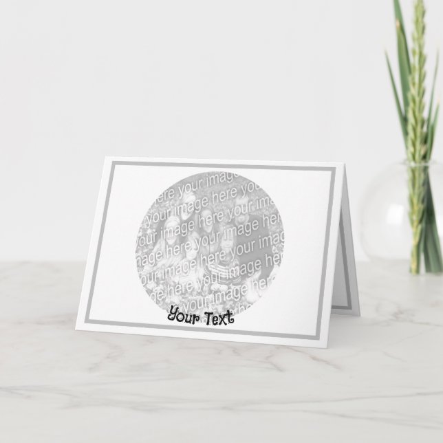 Create Your Own  Thank You Card (Front)