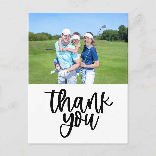 Create your own Thank you everything Postcard (Front)