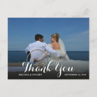 Create your own Thank You wedding photo