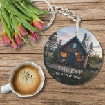 Create your own The key to my tiny home photo Keychain<br><div class="desc">Cerate your own The key to my tiny home photo Keychain.
You can change the text and add your own photos.</div>