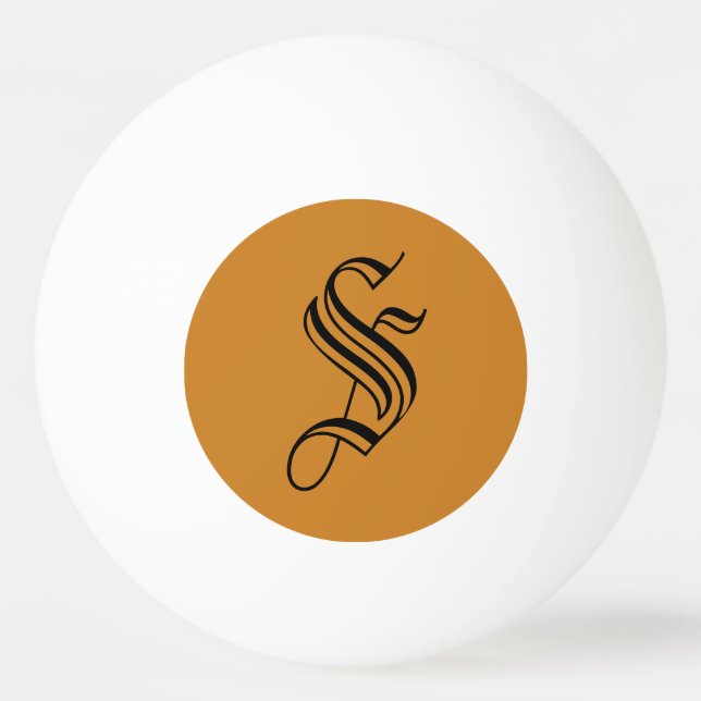 Create Your Own Three Star Ping Pong Ball (Front)