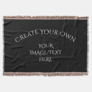 Create Your Own Throw Blanket