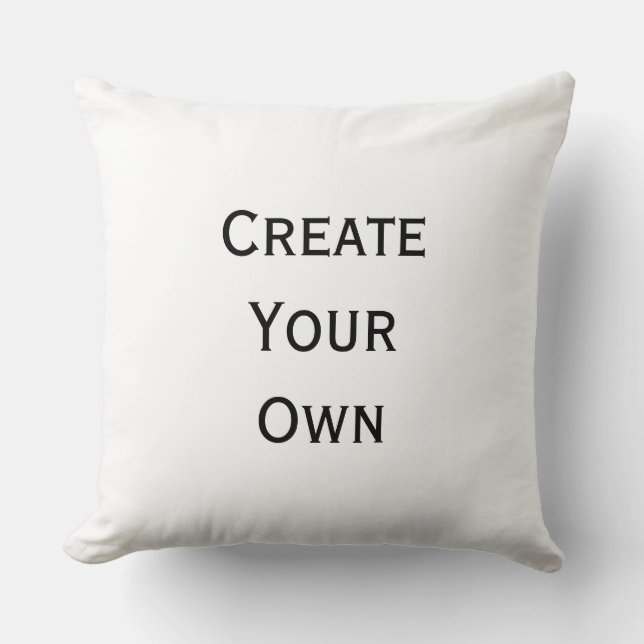 Create Your Own Throw Pillow (Front)