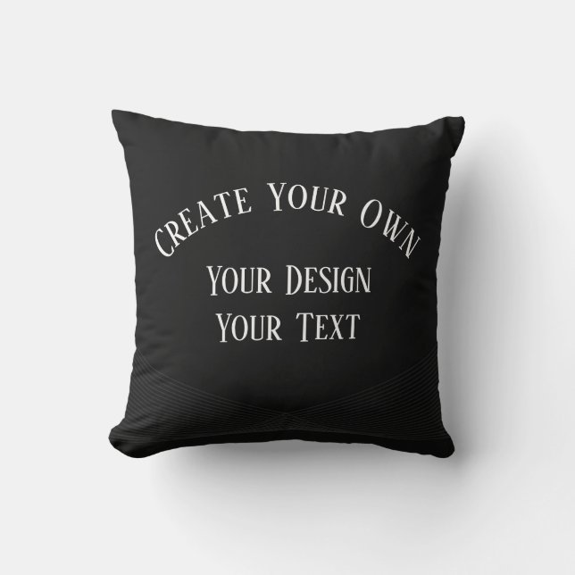 Create Your Own Throw Pillow (Front)