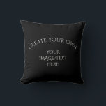 Create Your Own Throw Pillow<br><div class="desc">Create your own custom party and event supplies and favours,  personalized gifts,  promotional merch and more. Visit Corona Radiata Cards to view our entire collection.</div>