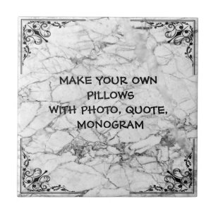 CREATE YOUR OWN THROW PILLOW TILE