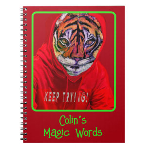 Create Your Own Tiger Magic Notebook