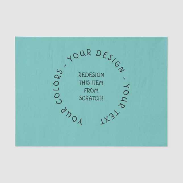 Create Your Own Tissue Paper (Front)