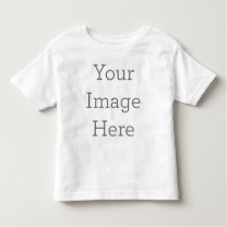 Create Your Own Toddler Soft Cotton T-Shirt