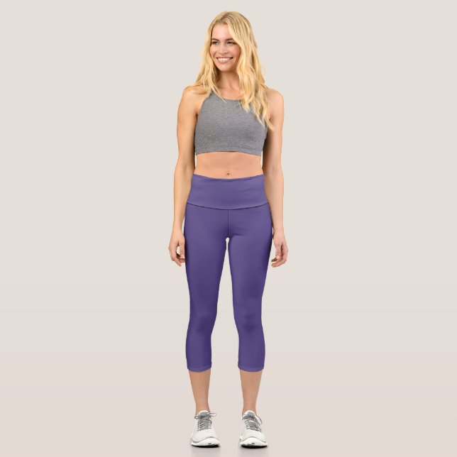Create Your Own Totally Customized Capri Leggings (Front)