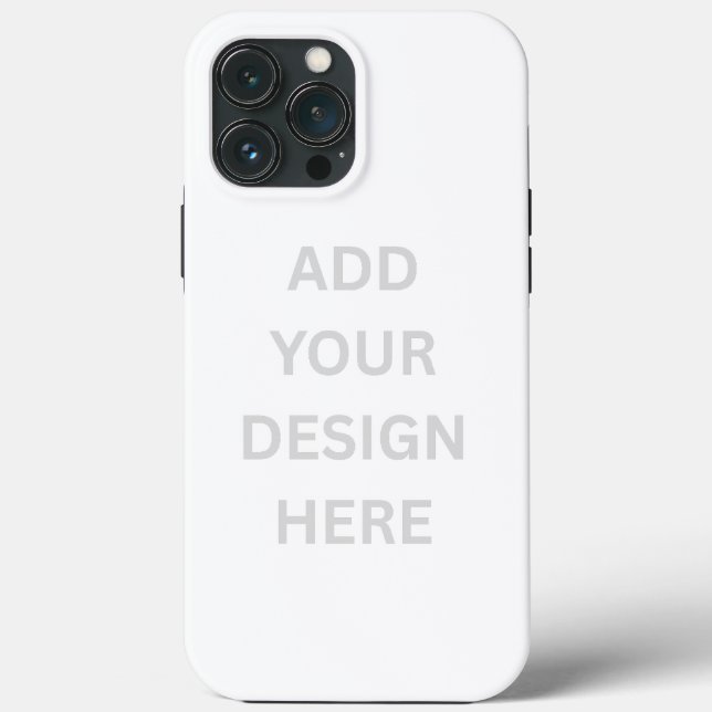 Create Your Own Tough iPhone 13 Pro Max Case (Back)