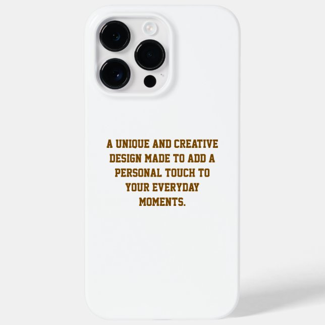 Create Your Own Tough iPhone 14 Pro Max Case (Back)