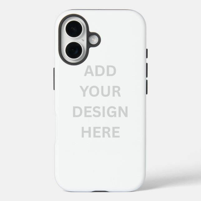 Create Your Own Tough iPhone 16 Case (Back)