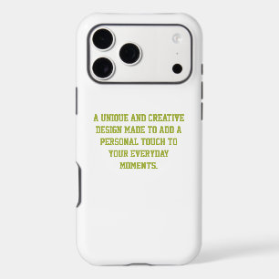 Create Your Own Tough iPhone 17 Pro Max Case