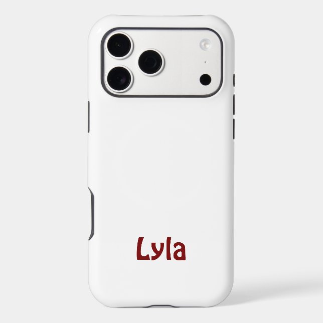 Create Your Own Tough iPhone 17 Pro Max Case (Back)