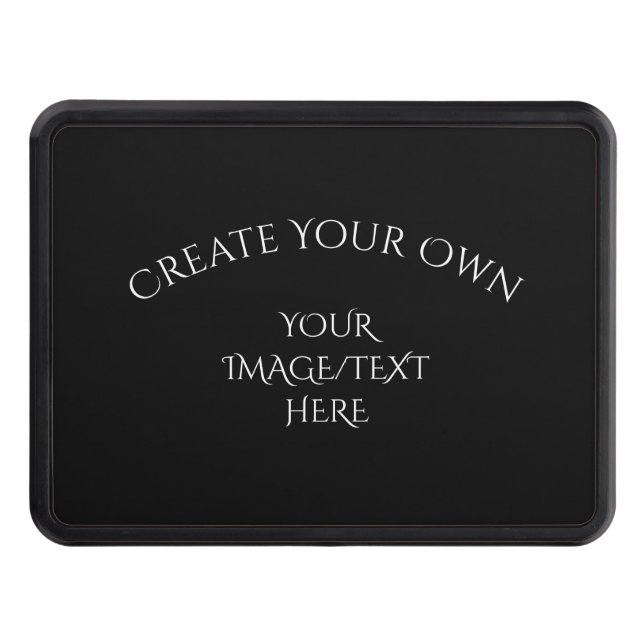 Create Your Own Trailer Hitch Cover (Front)