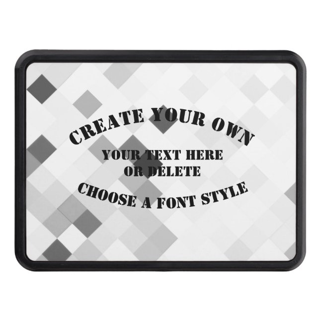 Create Your Own Trailer Hitch Cover (Front)