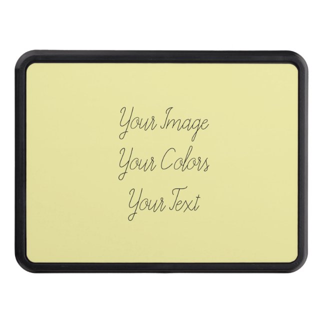 Create Your Own Trailer Hitch Cover (Front)