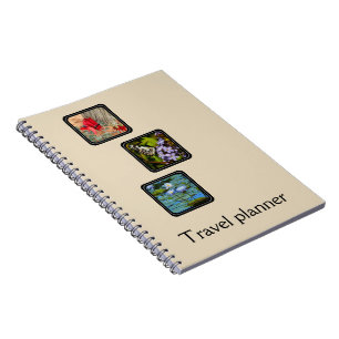 Create your own travel planner notebook
