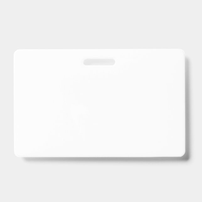 Create Your Own Trendy Horizontal Badge (Front)