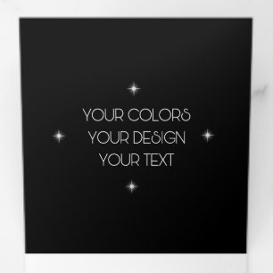 Create Your Own Tri-Fold Programme