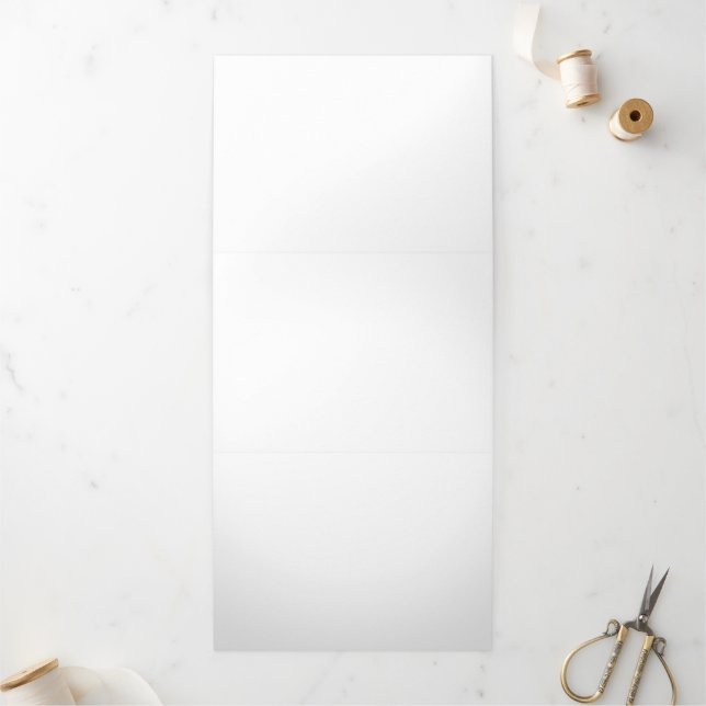  Create Your Own Tri-Fold Programme (Outside)