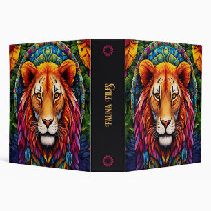 Create Your Own Tribal Liger Totem Animal Binder