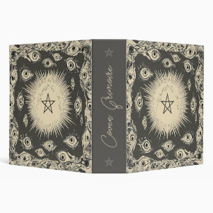 Create Your Own Trippy Retro Evil Eyes Binder