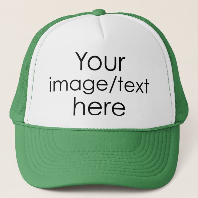 Create Your Own Trucker Hat (Front)