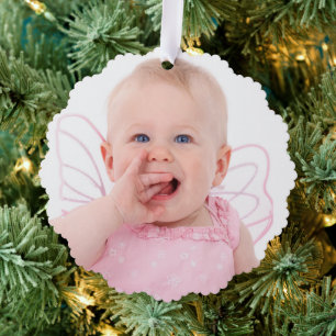 Create Your Own Two-sided Photo Ornament Card