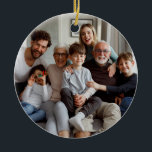 Create Your Own Two-sided Photos  Ceramic Ornament<br><div class="desc">Create Your Own Two-sided Photos Acrylic Ornament. Add two family photos on the front and back to make a fun Christmas tree ornament.</div>