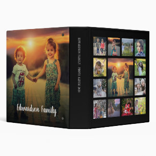 Create your own unique family photo collage  3 rin binder