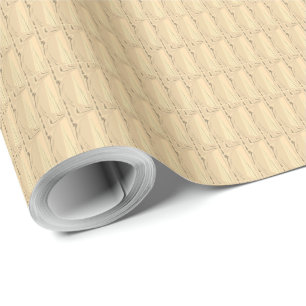Create Your Own Unique Natural  Custom Wood Grain Wrapping Paper