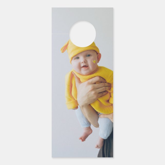 Create your own unique one of a kind personalized door hanger (Front)