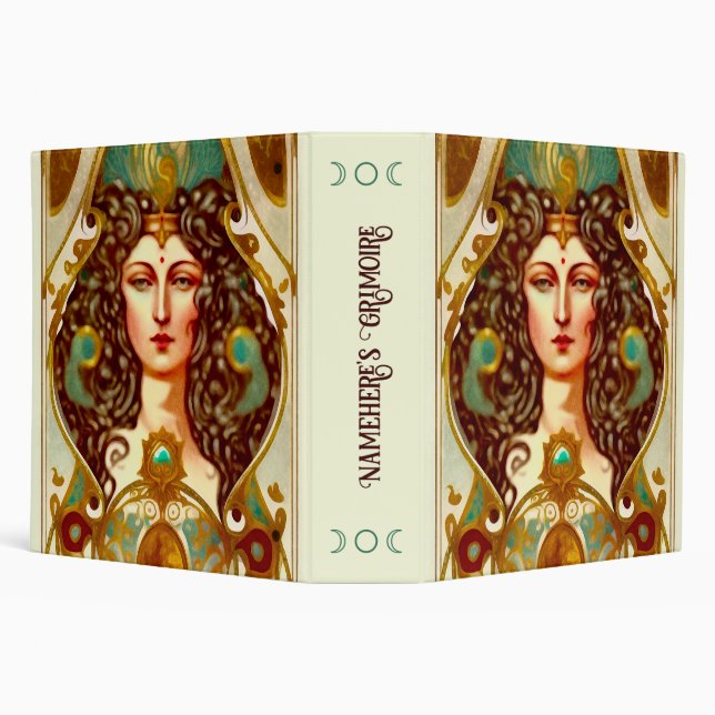 Create Your Own Victorian High Priestess Binder (Background)