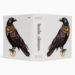 Create Your Own Victorian Steampunk Raven Binder
