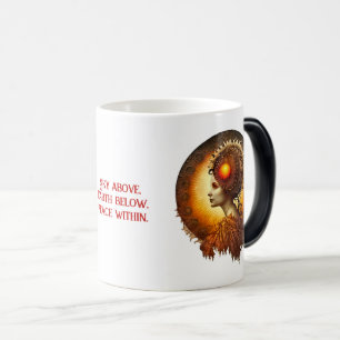 Create Your Own Victorian Steampunk Sun Goddess Magic Mug