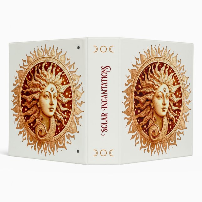 Create Your Own Victorian Sun Goddess Binder (Background)