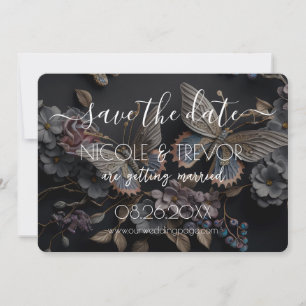 Create Your Own - Vintage Butterflies Save The Date